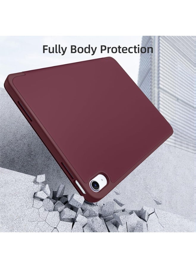 جراب لجهاز iPad Air مقاس 11 بوصة (2025 M3/2024 M2/Air 7 6 5 4) (2025/2024/2022/2020) مقاس 10.9 بوصة، مزود بحامل قلم Apple Pencil، وغطاء ذكي، ويدعم شحن قلم Apple Pencil، وخاصية التشغيل/الإيقاف التلقائي. - Image 5